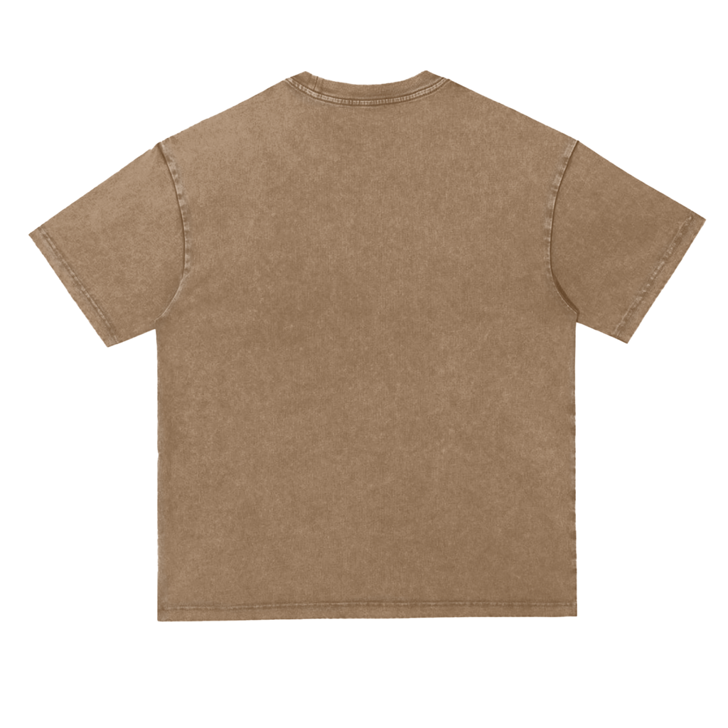 Snow Washed Heavyweight Oversize T-Shirt