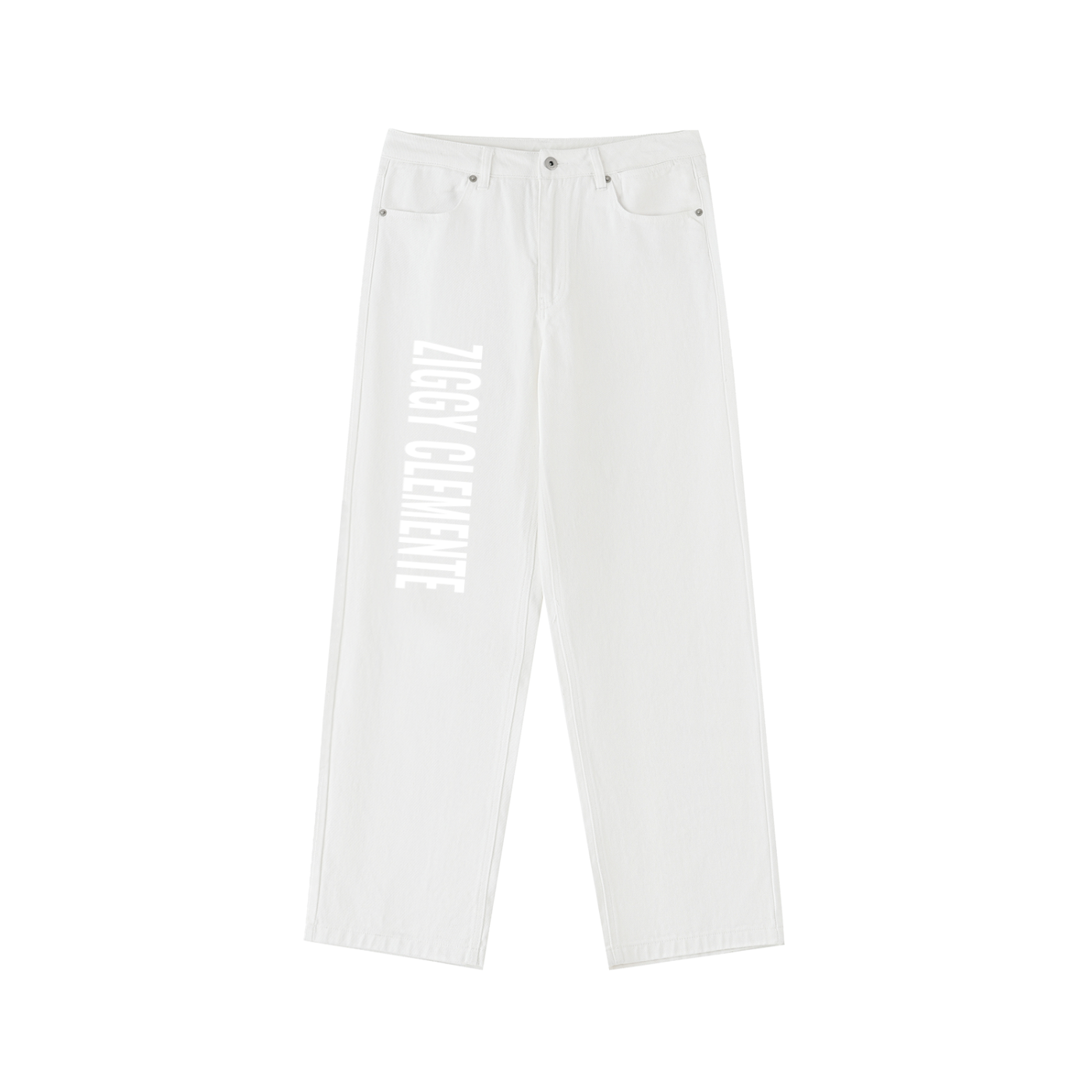 Heavyweight Cotton Straight-Leg Pants