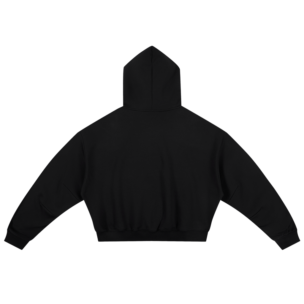 Essential Boxy Darted Sleeve Hoodie