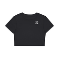 Fitted Crop Cotton T-Shirt