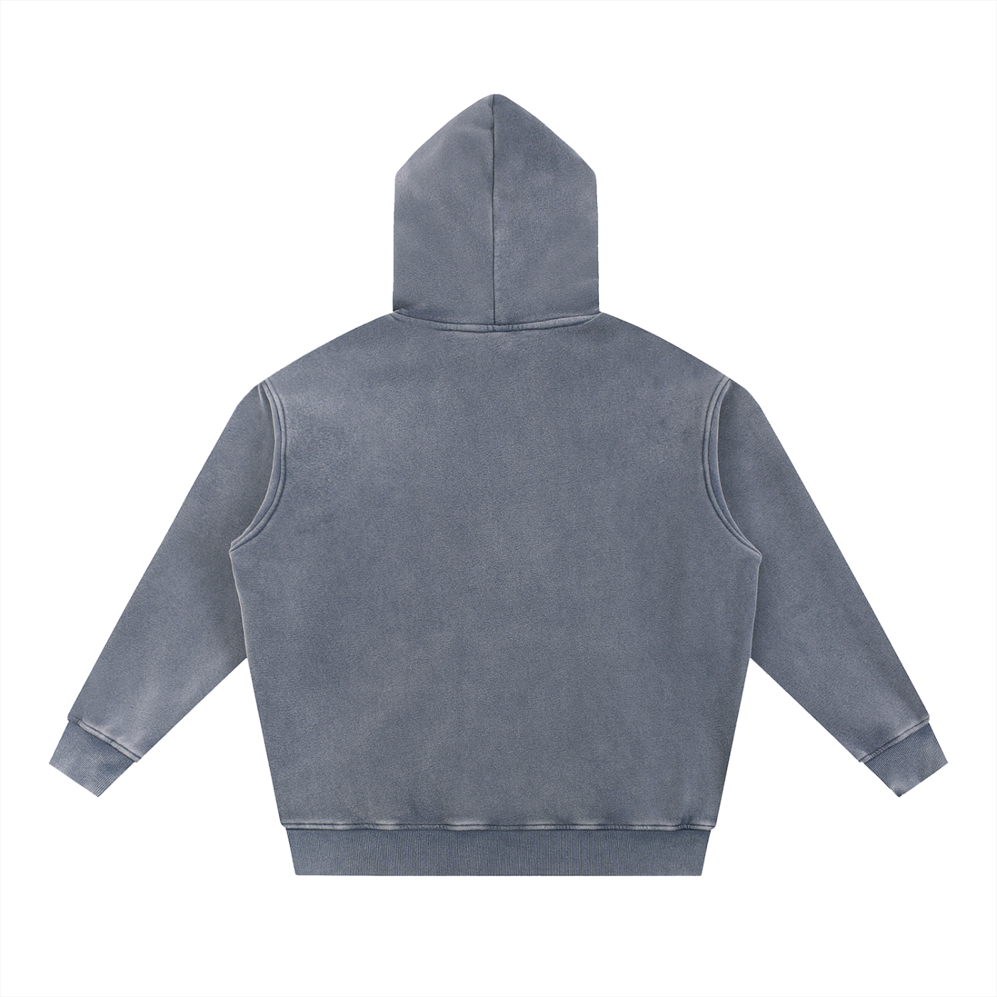 Snow Wash Fleece Oversize Hoodie