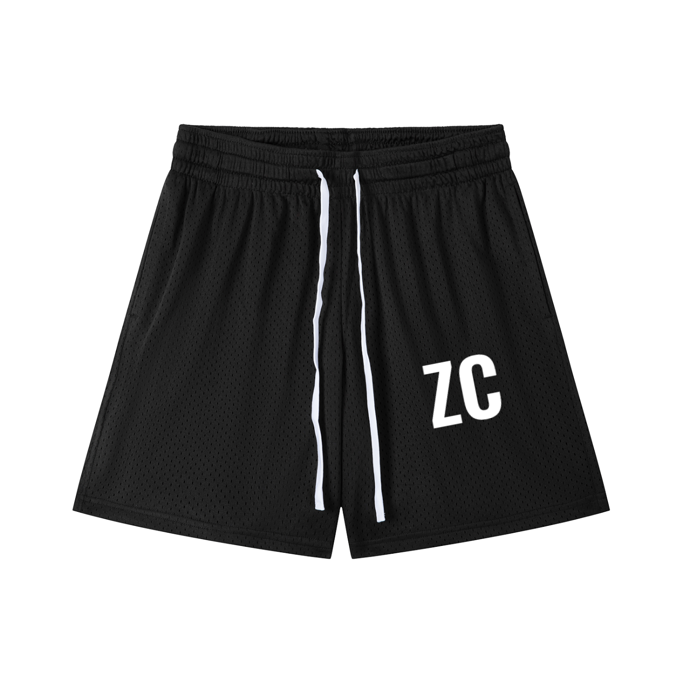 Mesh Drawstring Shorts
