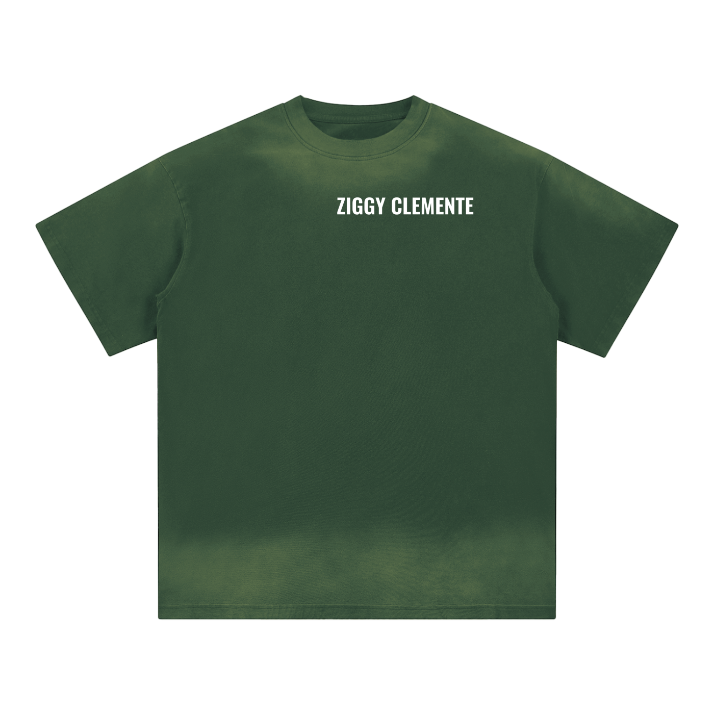 Petite Crew Neck Sunfade Edge T-Shirt