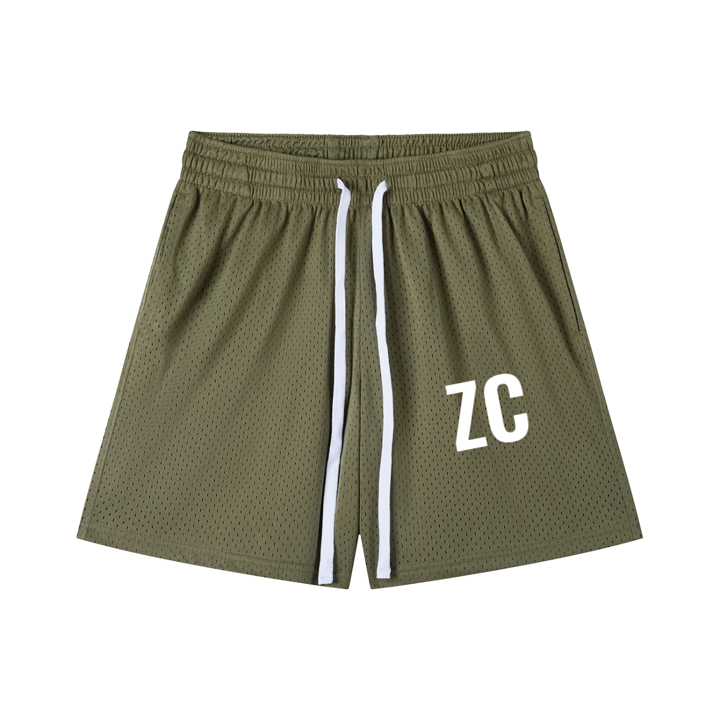 Mesh Drawstring Shorts