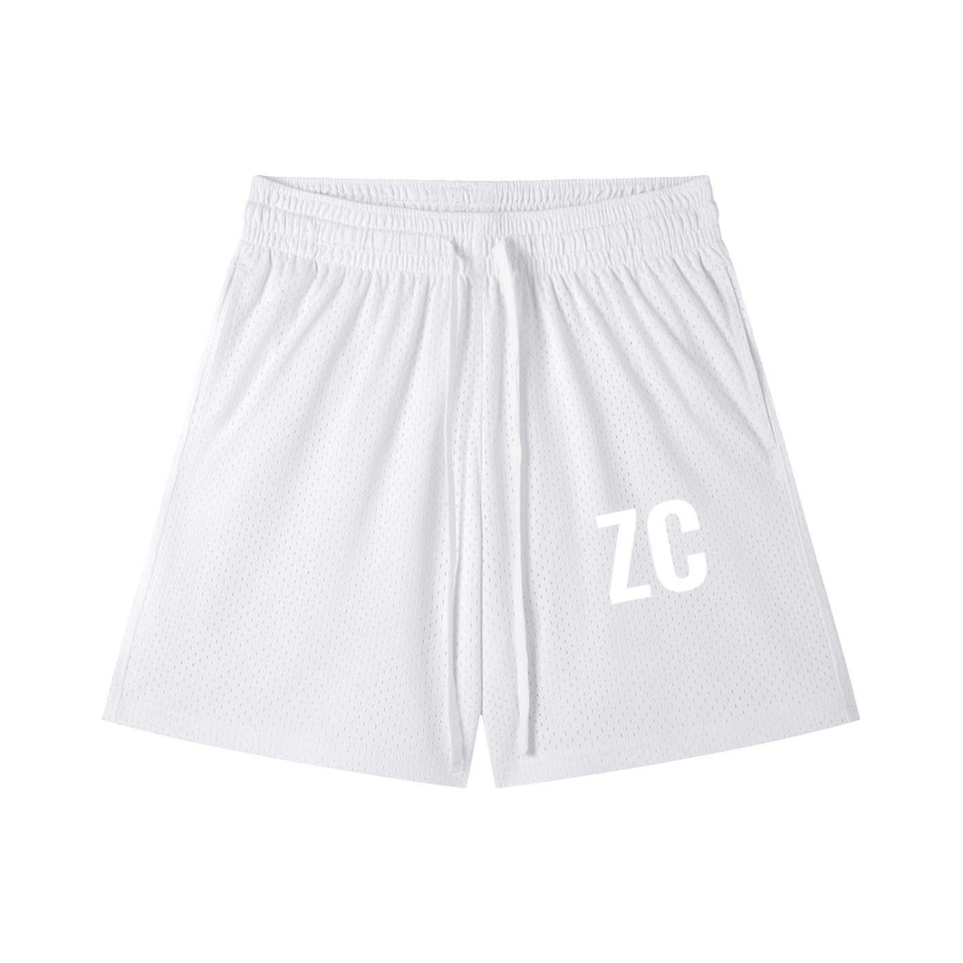 Mesh Drawstring Shorts