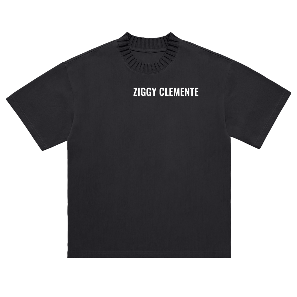 Heavyweight Knitted Round Neck T-Shirt