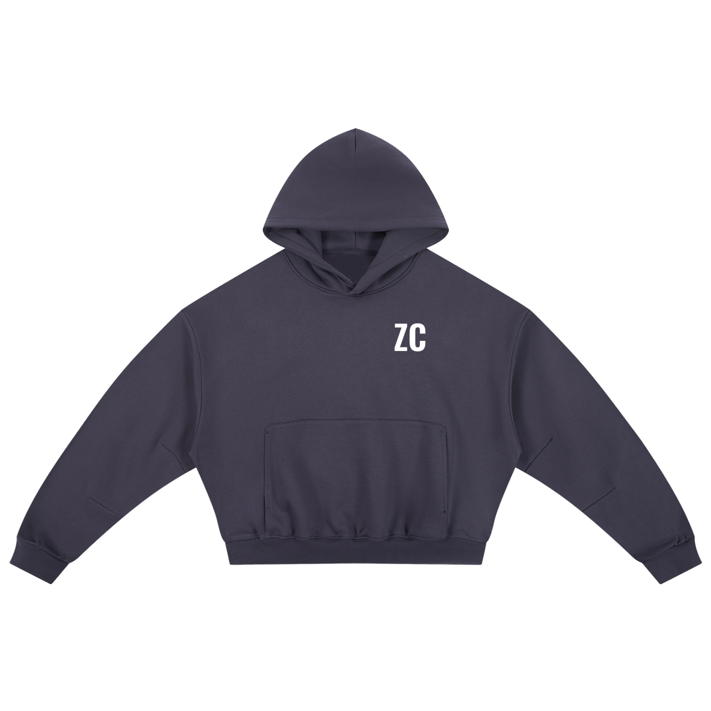 Essential Boxy Darted Sleeve Hoodie