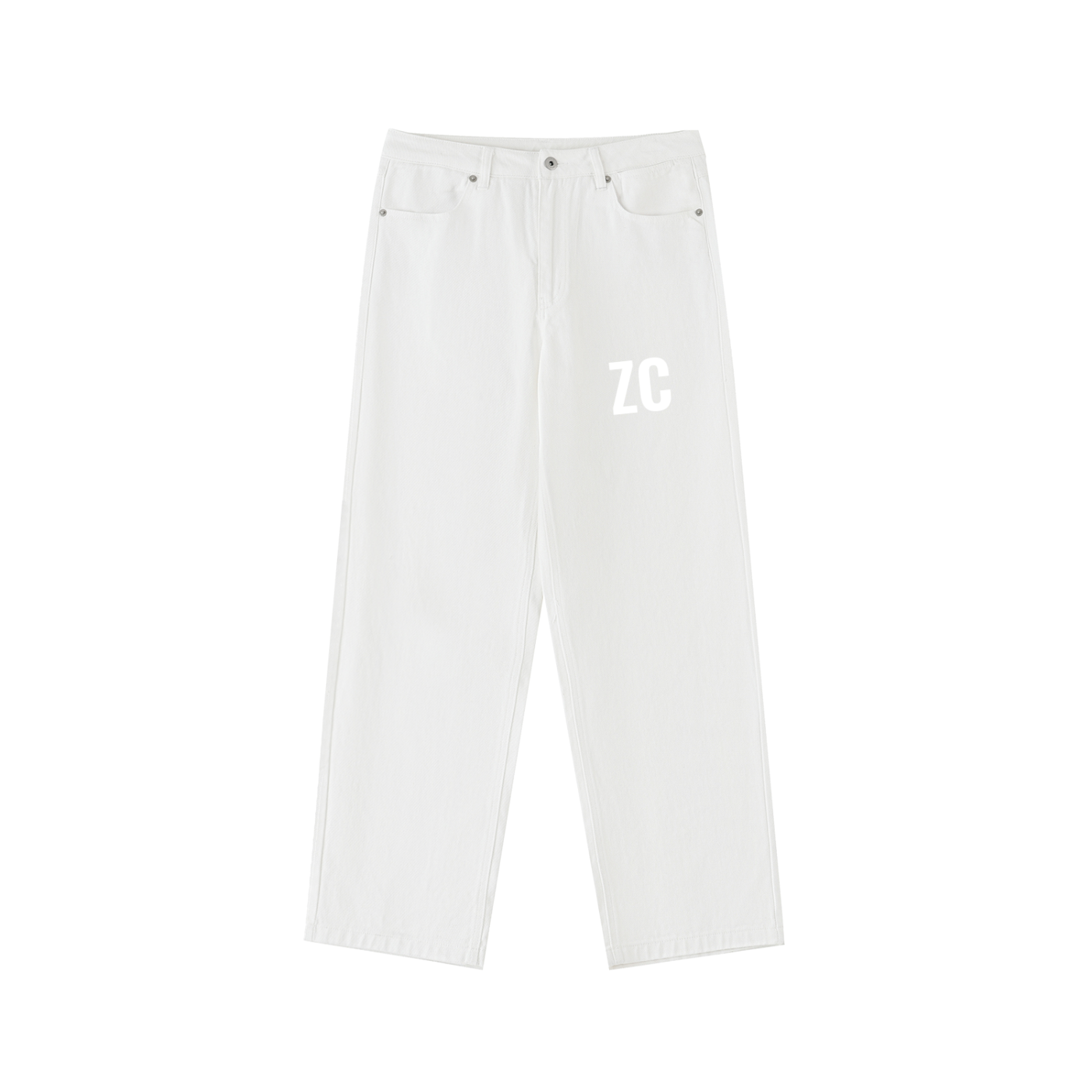 Heavyweight Cotton Straight-Leg Pants