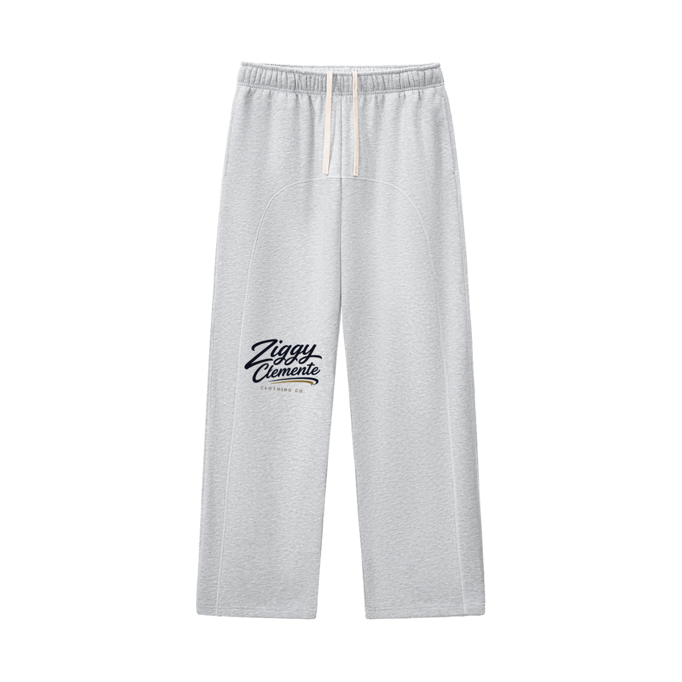 Contrast-Stitched Fleece Sweatpants