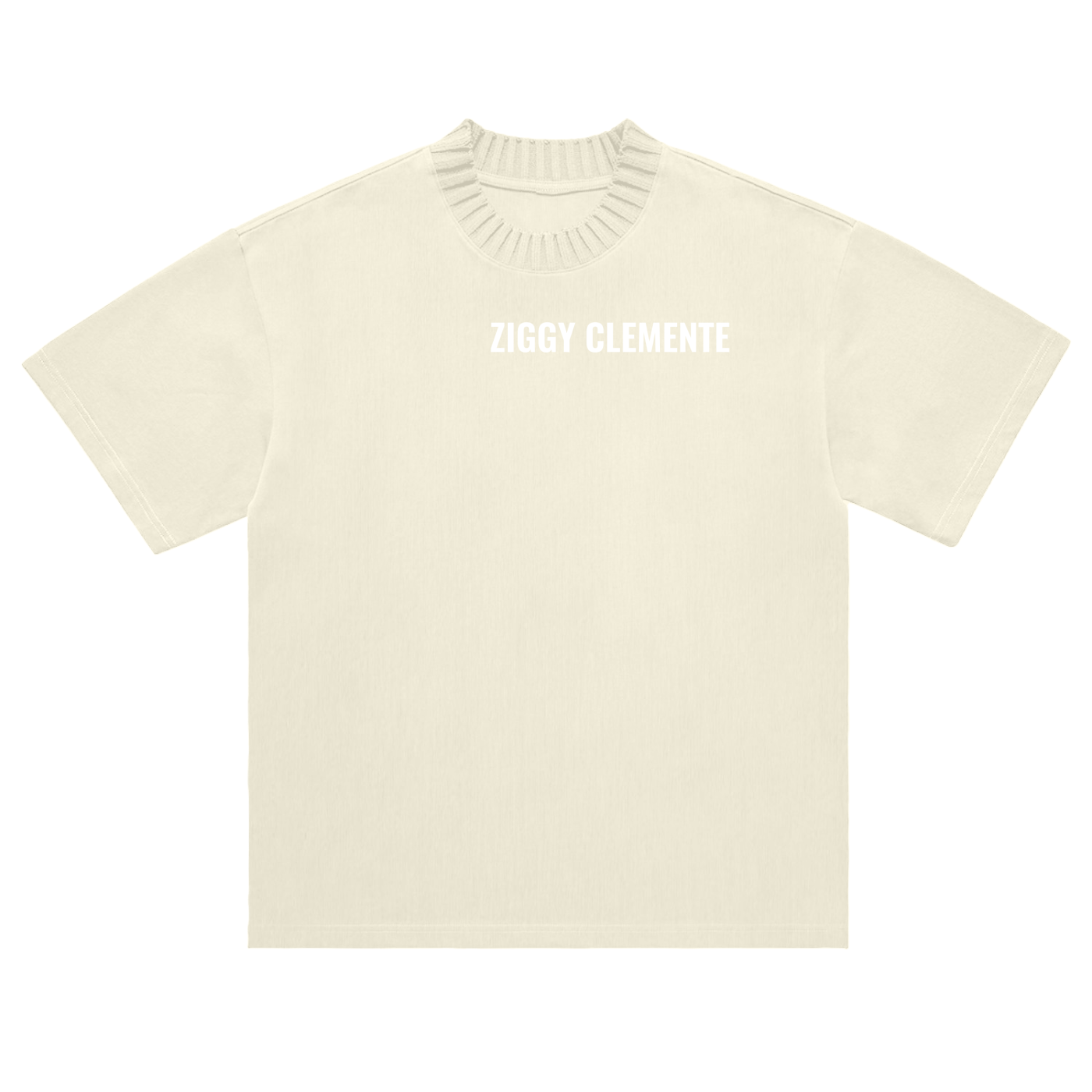 Heavyweight Knitted Round Neck T-Shirt