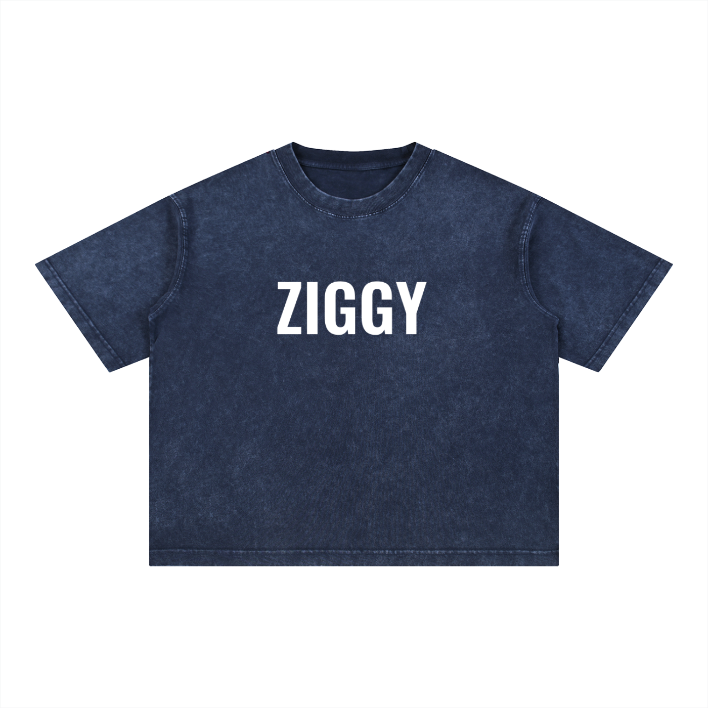 Mineral Wash Boxy Cotton T-Shirt