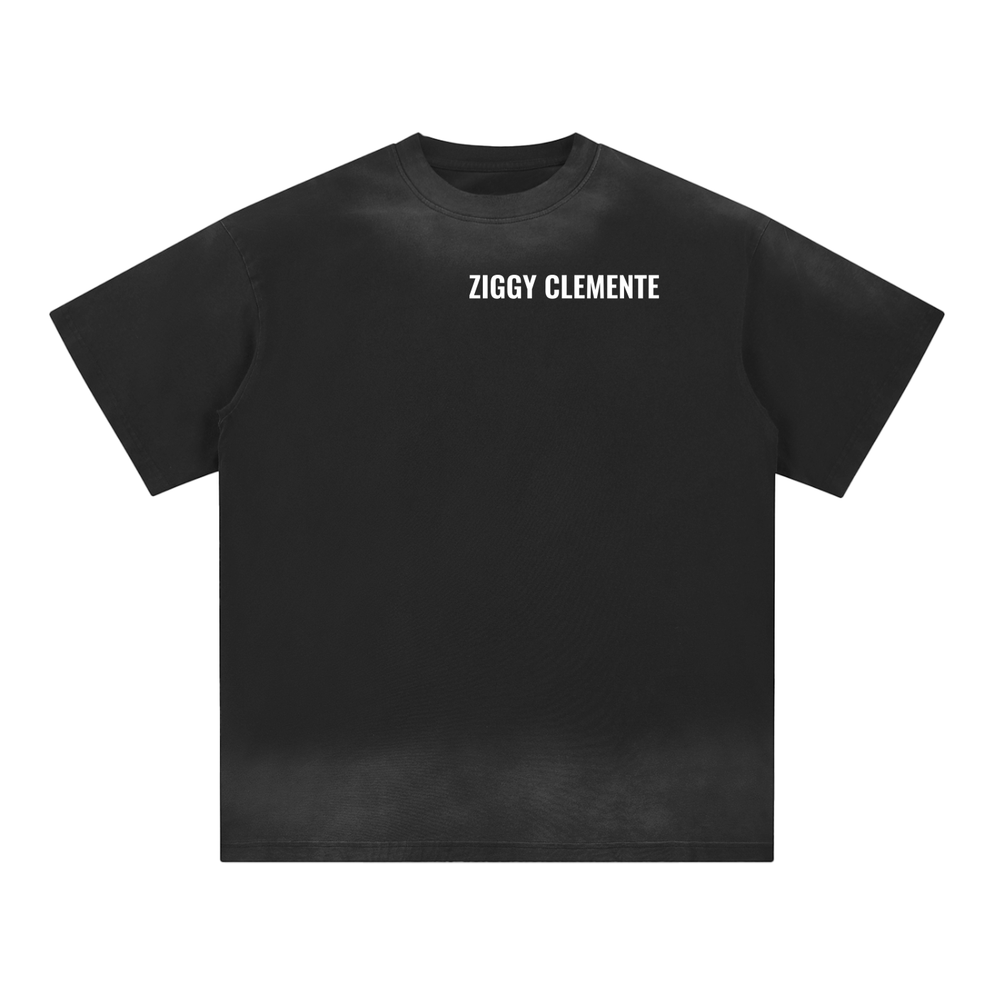 Petite Crew Neck Sunfade Edge T-Shirt