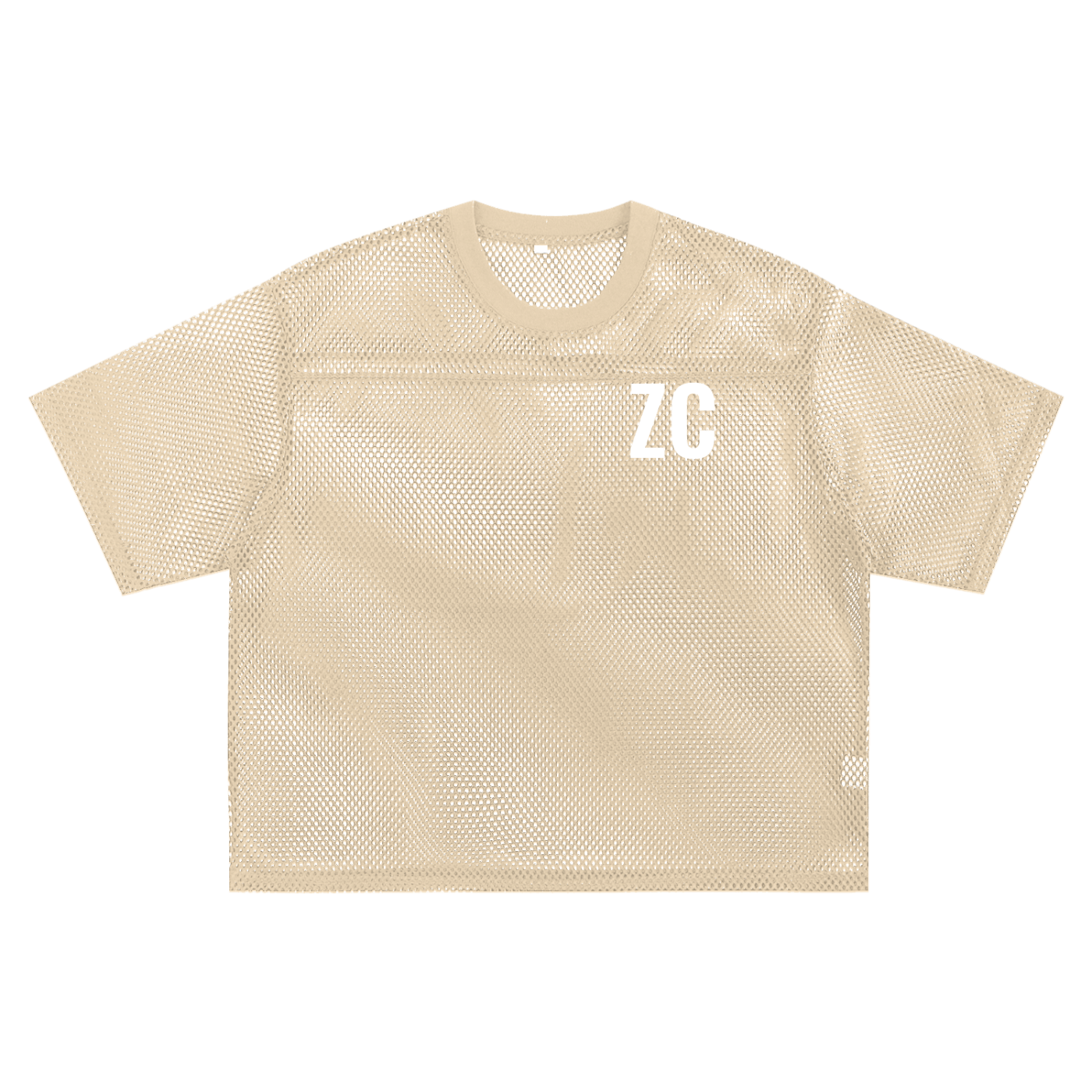 See-through Boxy Net T-Shirt