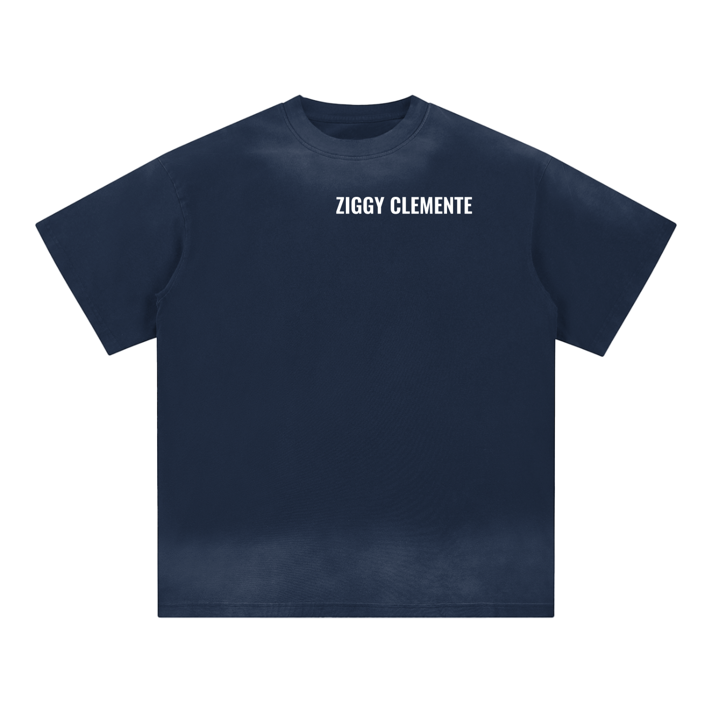 Petite Crew Neck Sunfade Edge T-Shirt