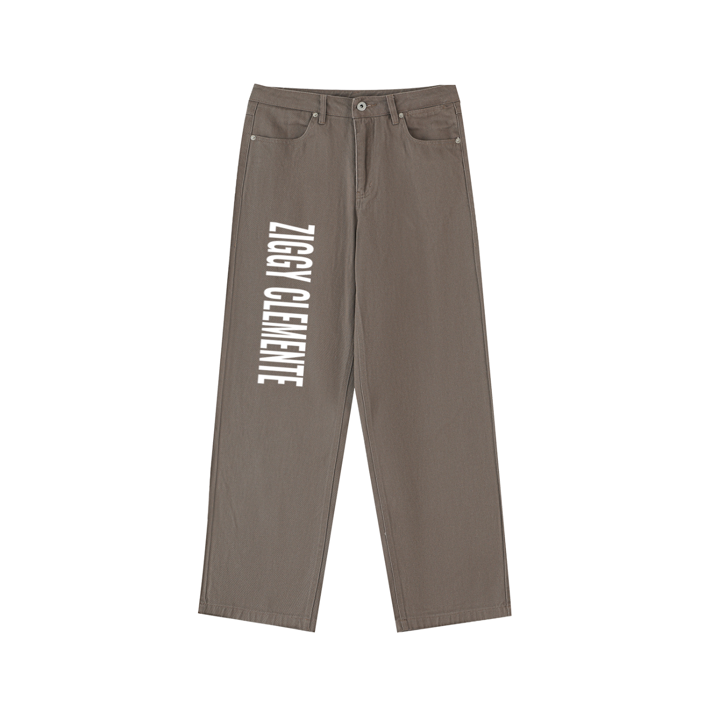 Heavyweight Cotton Straight-Leg Pants