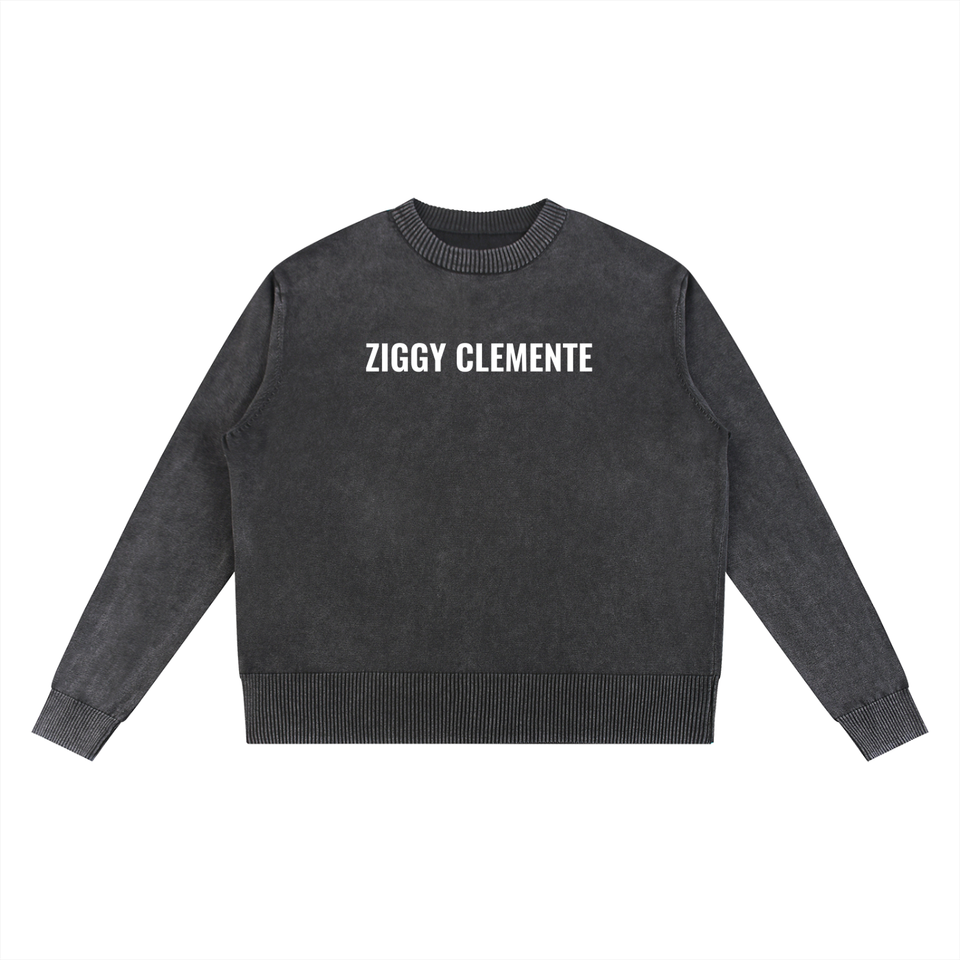 Mineral Wash Oversized Sweater