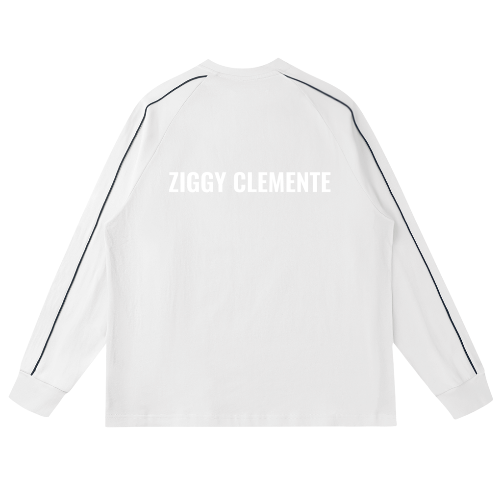 Contrast Panel Raglan Sweatshirt