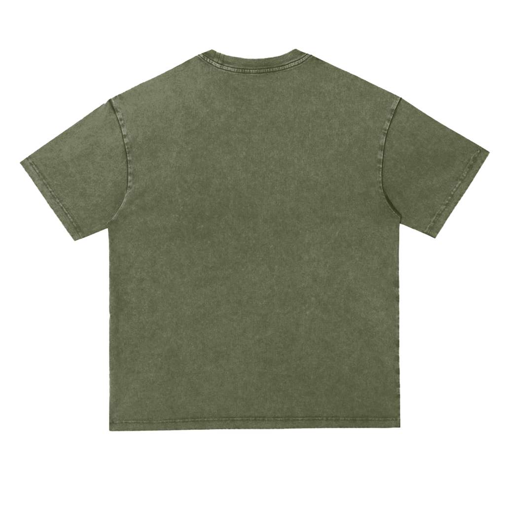 Snow Washed Heavyweight Oversize T-Shirt