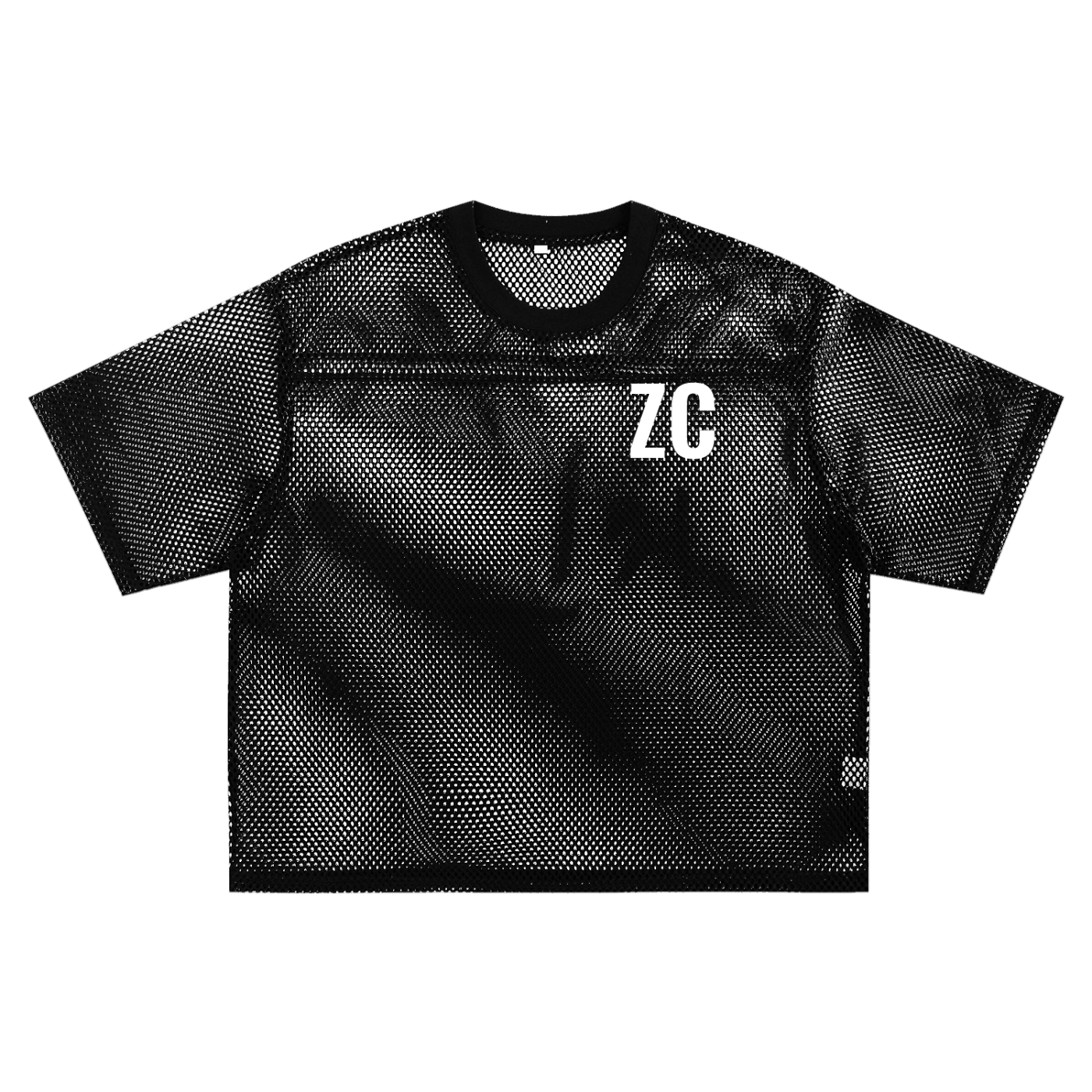 See-through Boxy Net T-Shirt