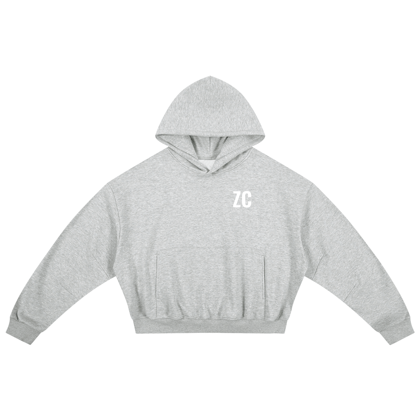 Essential Boxy Darted Sleeve Hoodie